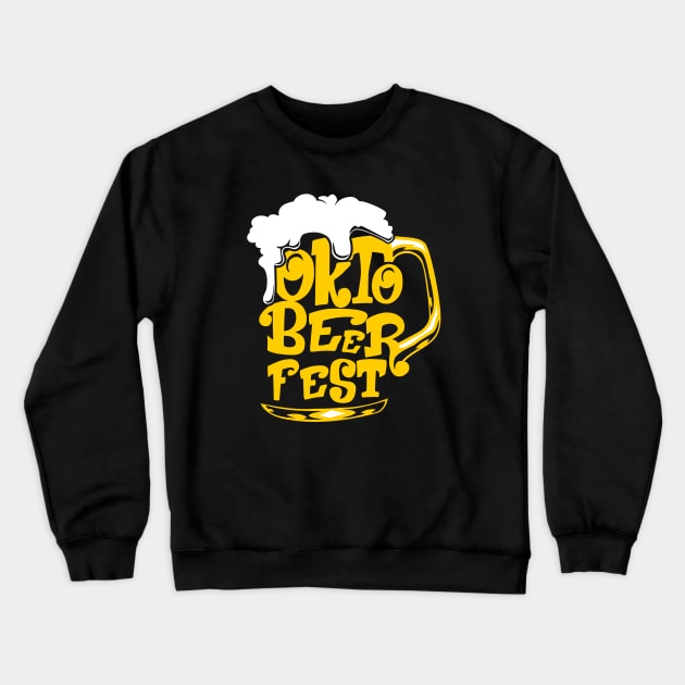 Oktoberfest - Beer Stein Crewneck Sweatshirt by BDAZ